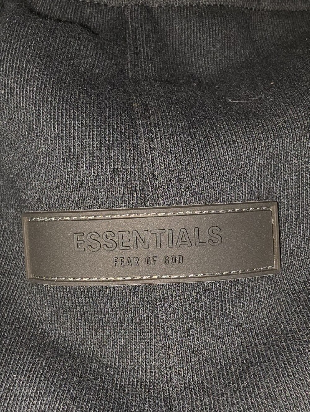 ESSENTIALS Fear of God Jet Black Men's Jogger Sweatpants - Picture 4 of 10
